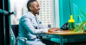 man in office